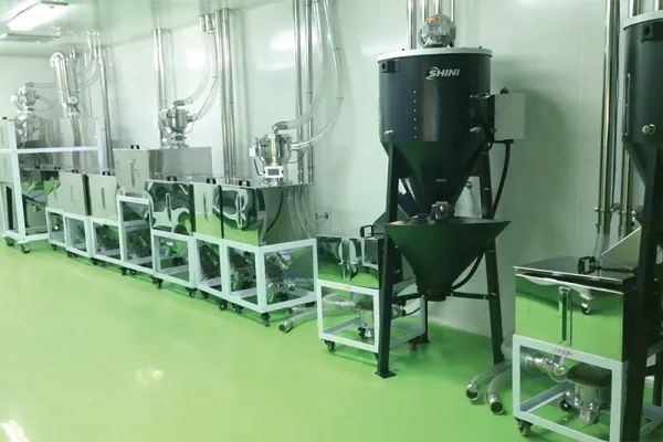 Xử Lý Nguyên Liệu Nhựa